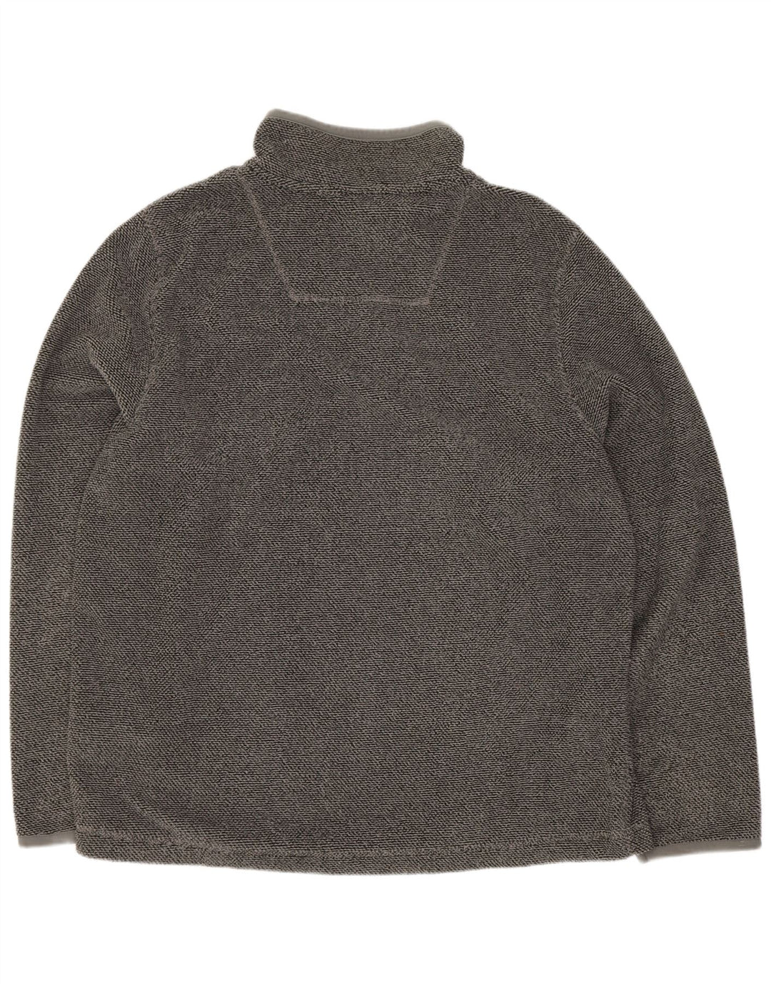 Weird Fish Sudadera con Cuello y Cremallera para Hombre Jersey XL Gris Poliéster
