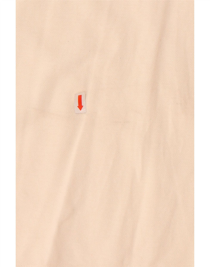 SERGIO TACCHINI Polo para hombre EU 50 Medium Off White Algodón geométrico