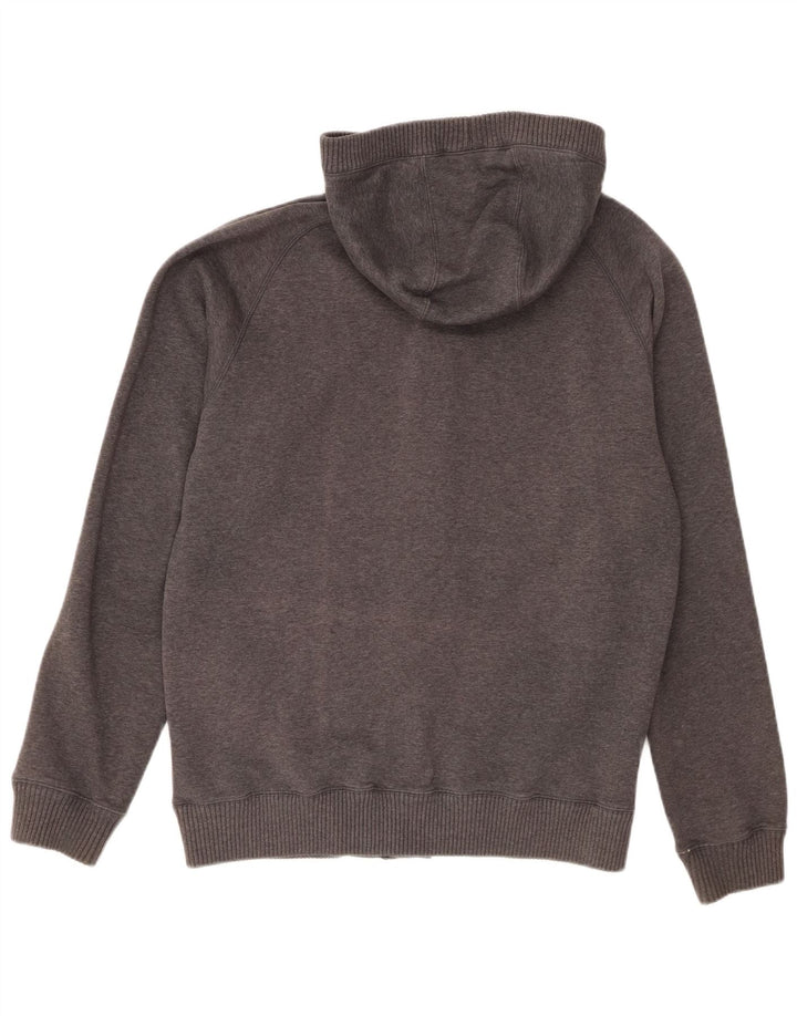 Adidas - Chaqueta de chándal con capucha para hombre, algodón gris medio
