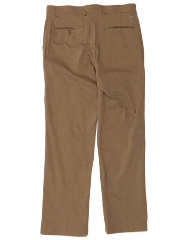 Armata Di Mare Pantalones de traje rectos para hombre IT 46 Medium W32 L30 Beige