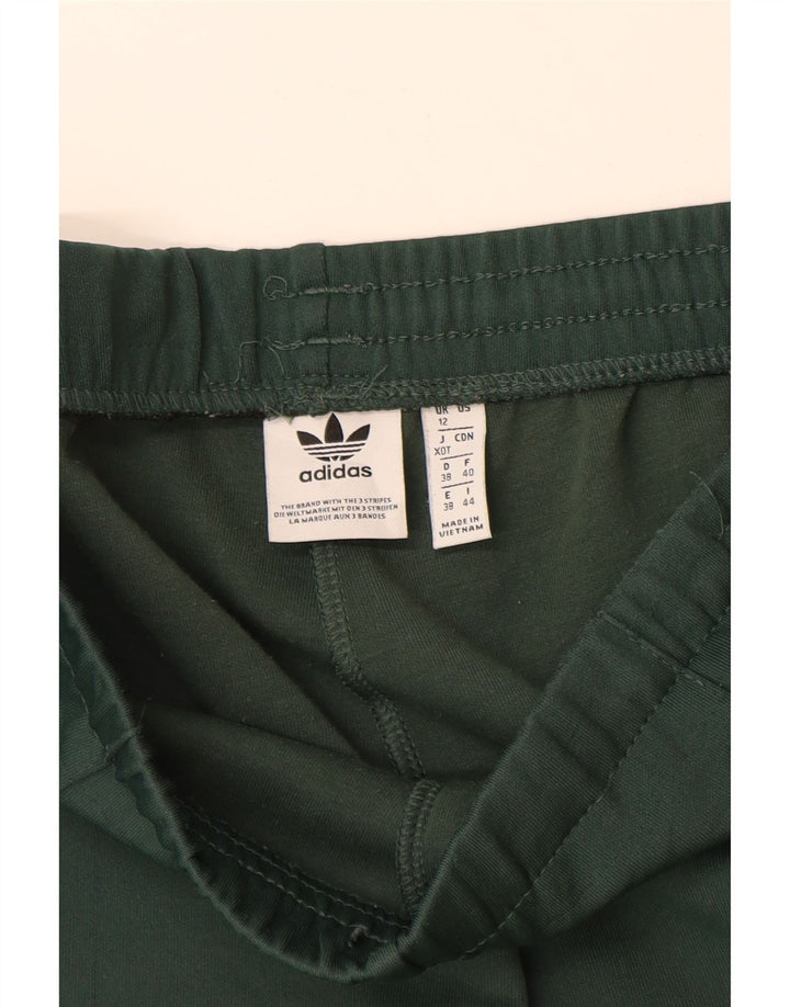 ADIDAS Pantalones de chándal para mujer UK 12 Verde medio