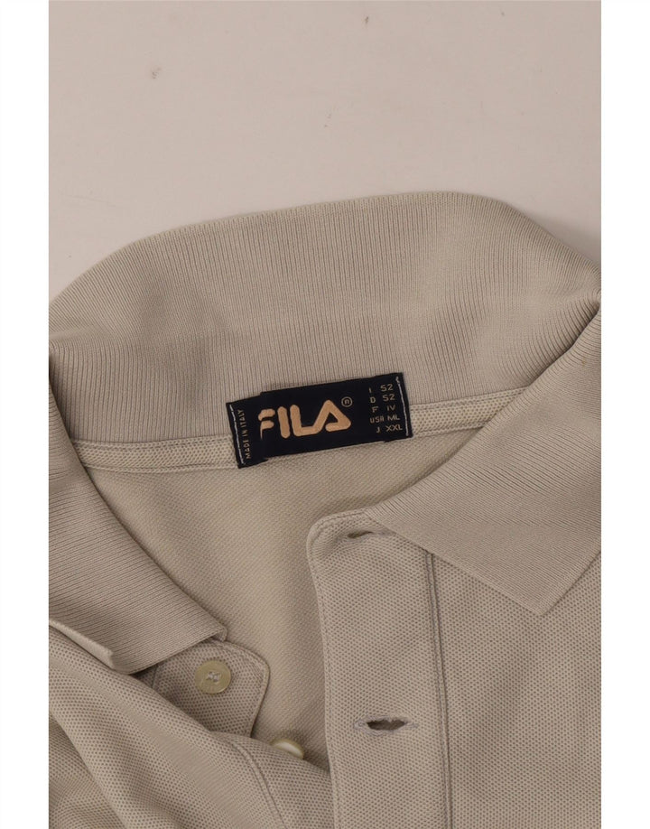 Fila Polo para hombre IT 52 Large Beige