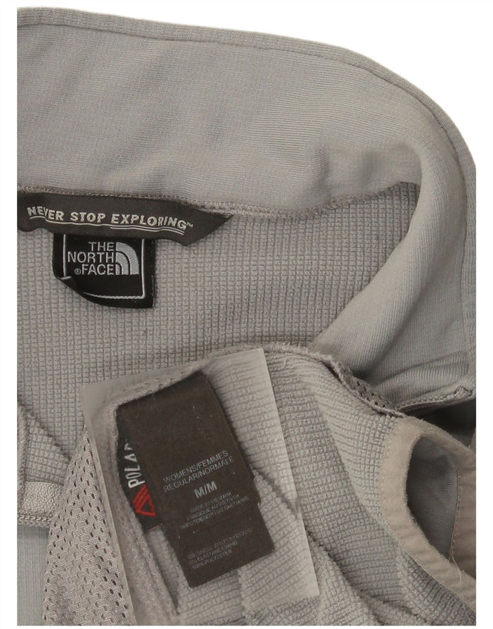 The North Face Chaqueta de chándal para mujer UK 40 Poliéster gris medio