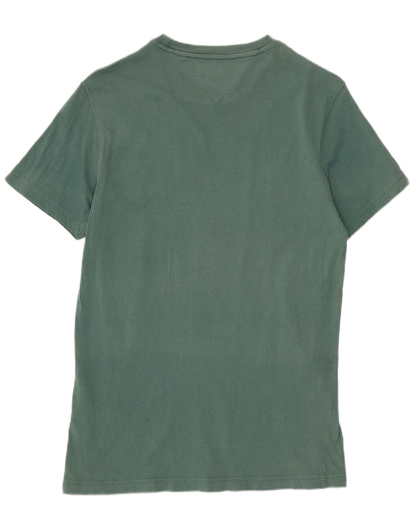 Camiseta Tommy Hilfiger Hombre Top Small Verde Algodón