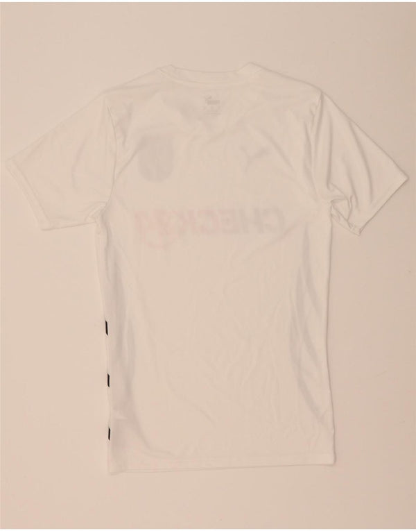 Puma Camiseta Deutshland Graphic para hombre Top XS Poliéster blanco
