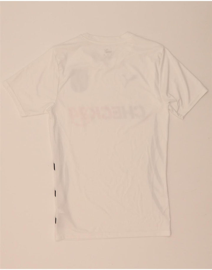 Puma Camiseta Deutshland Graphic para hombre Top XS Poliéster blanco