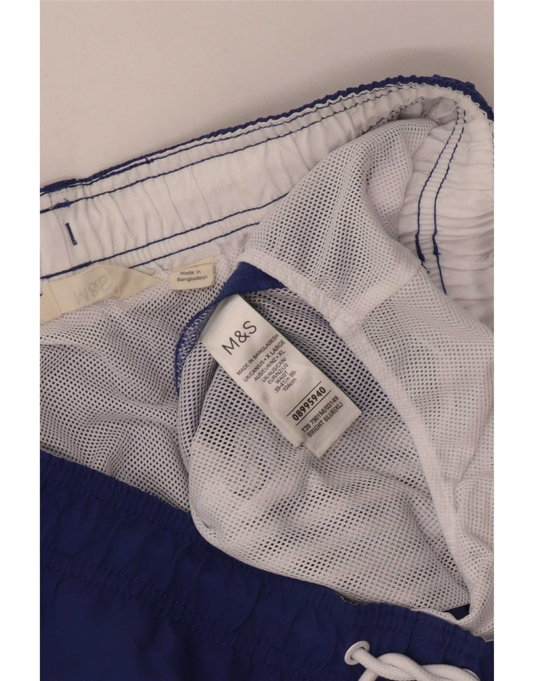 Marks & Spencer Bañador Hombre XL Azul Poliéster