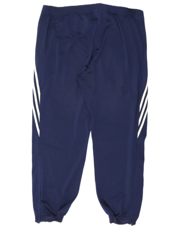 Adidas Pantalones de chándal para hombre Joggers 2XL Azul marino Poliéster