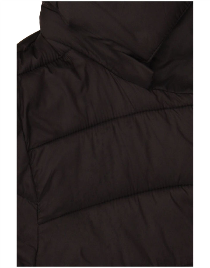Hobbs Abrigo acolchado con capucha para mujer UK 12 Medium Black Polyamide