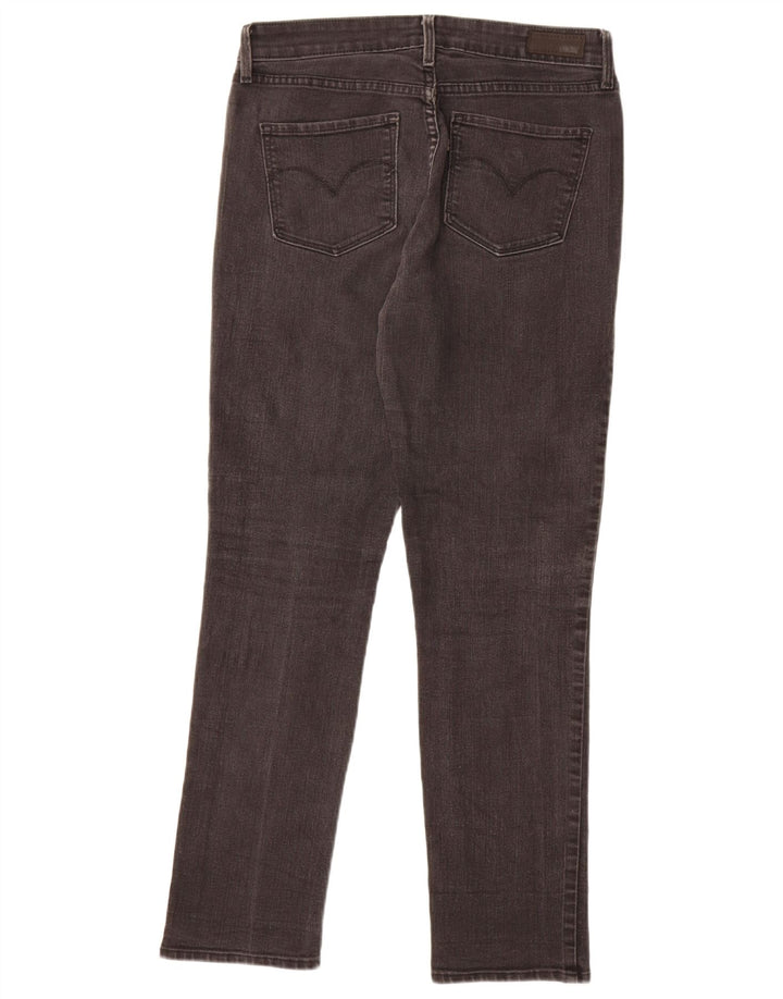 Levi's Jeans ajustados Demi Curve de talle medio para mujer US 8 Medium W29 L32 Gris