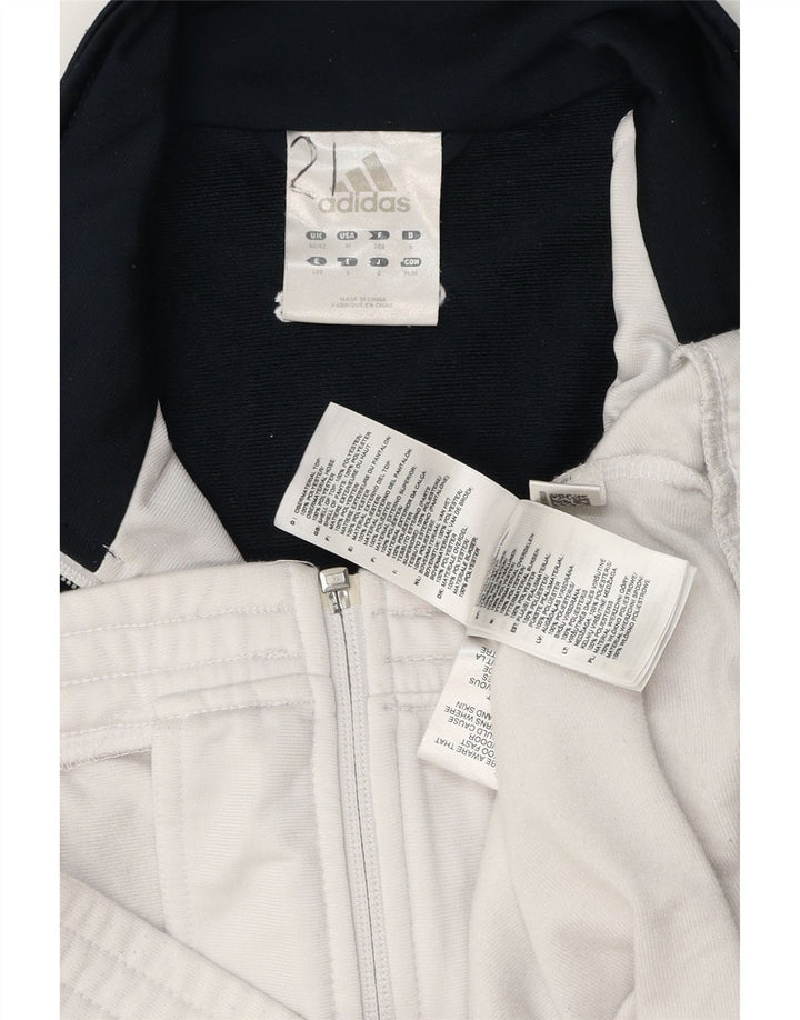 ADIDAS Chaqueta de chándal para hombre UK 40/42 Medium White Colourblock