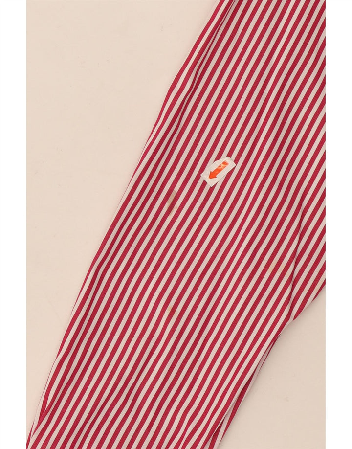RALPH LAUREN Camisa para mujer US 4 Pequeño Algodón a rayas rojas