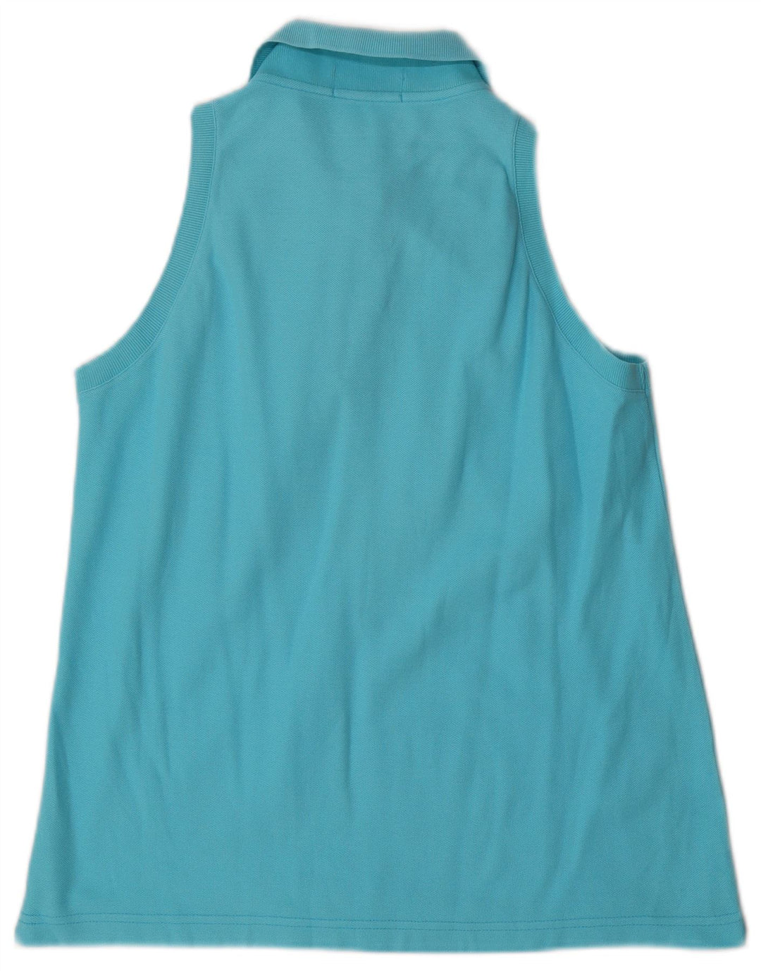 FILA Polo sin mangas para mujer IT 46 Algodón azul grande