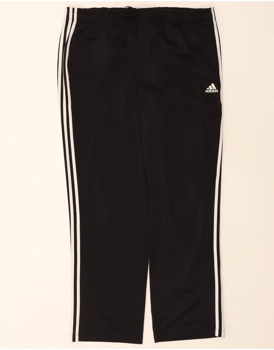 Adidas Pantalones de chándal para hombre 2XL Negro Poliéster
