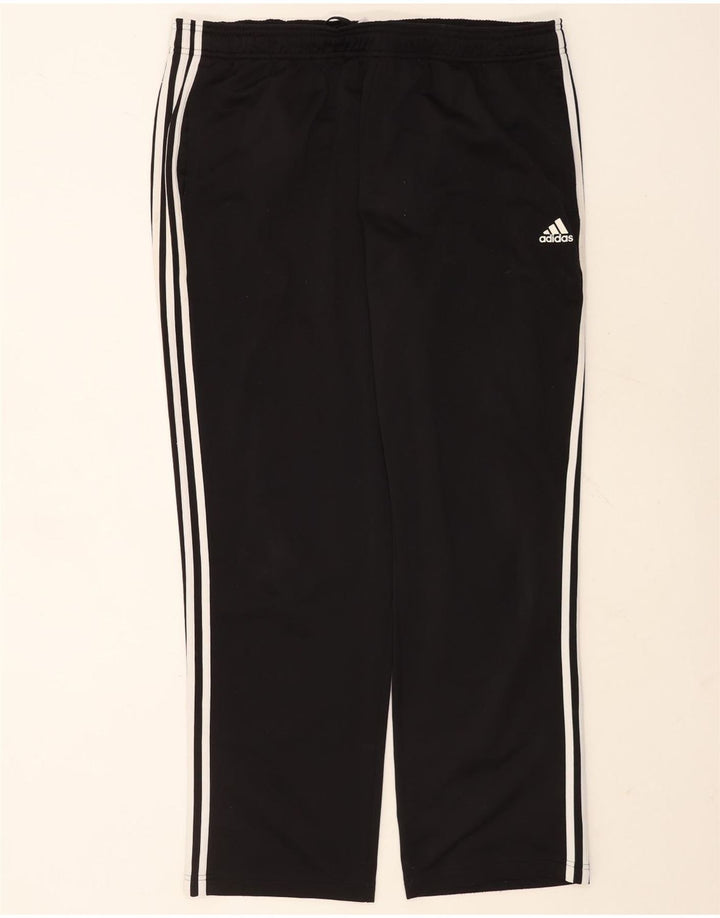 Adidas Pantalones de chándal para hombre 2XL Negro Poliéster