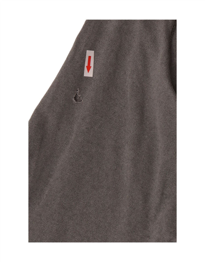 Vagabond Jersey con capucha para hombre gris medio algodón