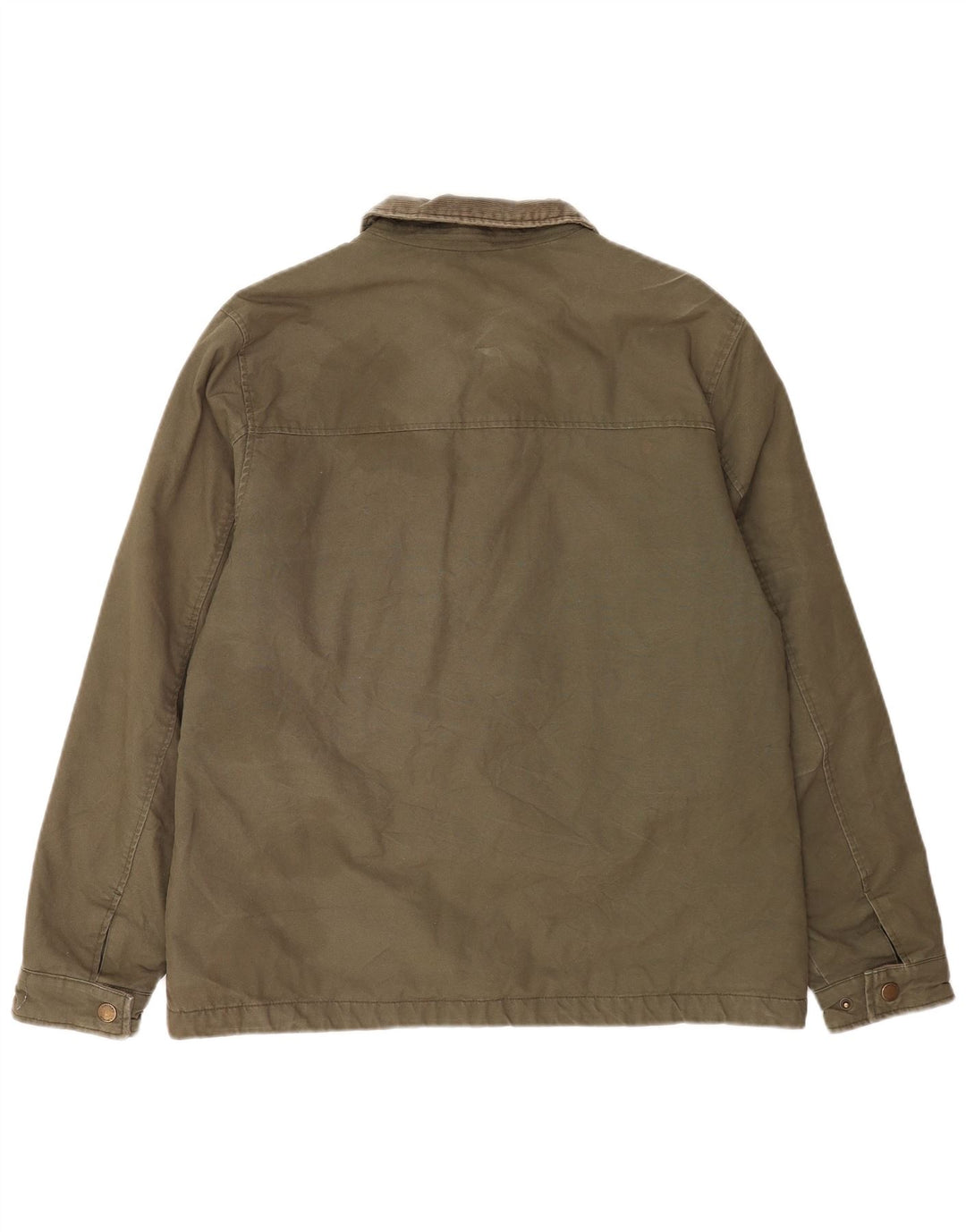 Lincoln Chaqueta utilitaria para hombre Reino Unido 40 Grande Algodón caqui