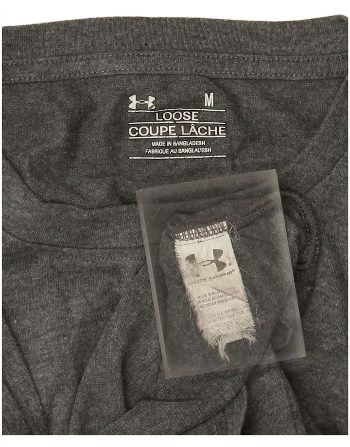Camiseta Under Armour Hombre Top Gris Medio Poliéster