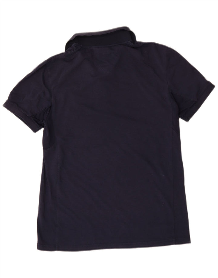 Lyle & Scott Polo para hombre pequeño de algodón azul marino