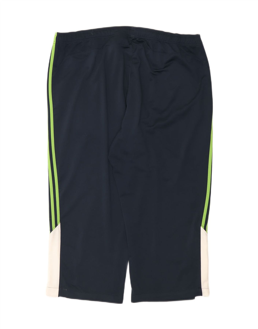 Adidas - Pantalones de chándal capri para hombre, talla 2XL, color azul marino, poliéster