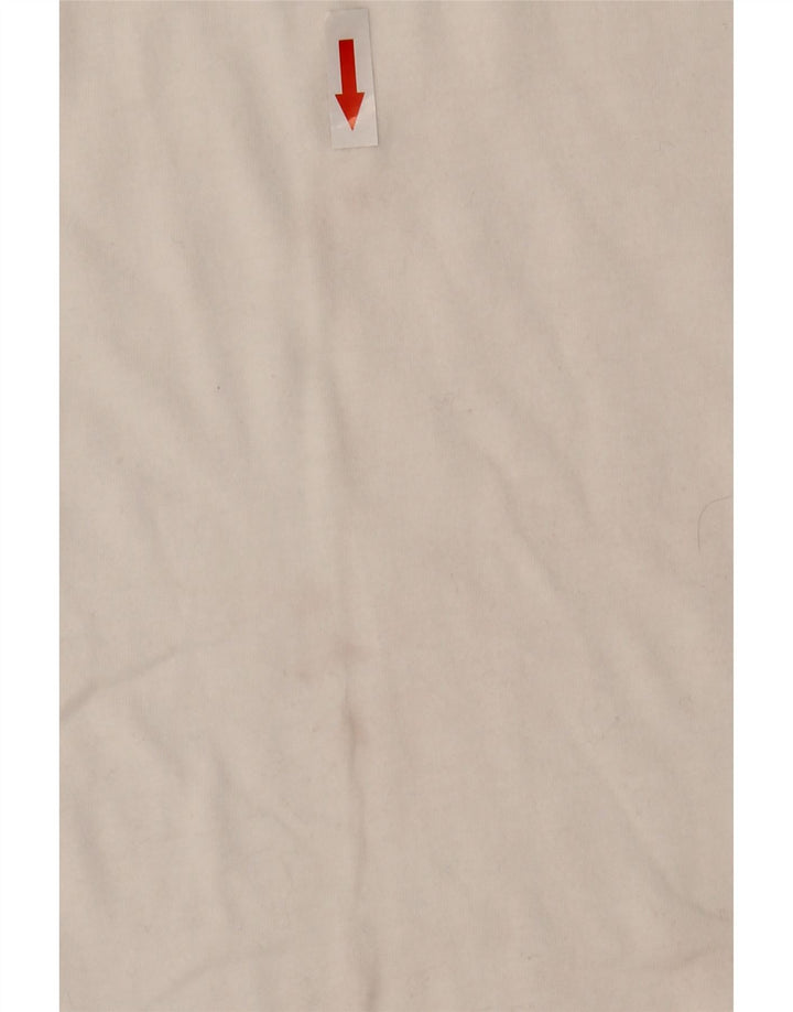 Under Armour Camiseta sin mangas con gráfico Heat Gear para hombre Algodón blanco mediano