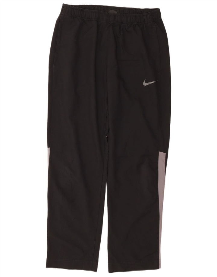 NIKE Pantalón de chándal Dri Fit para hombre, tamaño grande, color negro, poliéster