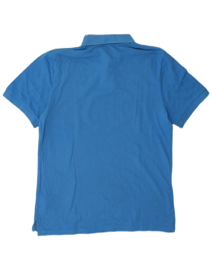 Polo Nike Hombre Grande Azul Algodón