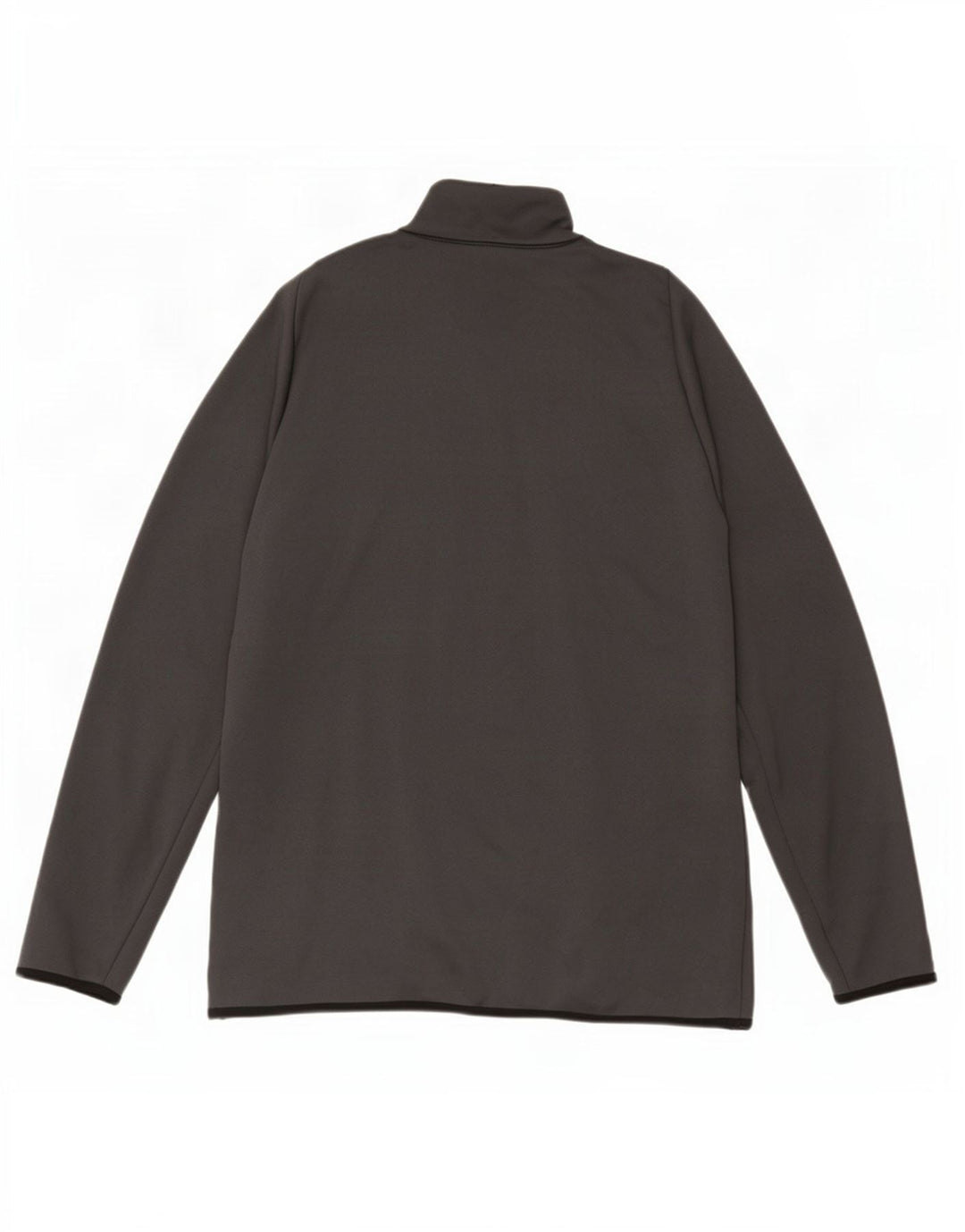 Nike Dri Fit - Chándal con cremallera y cuello para hombre, talla grande, poliéster gris