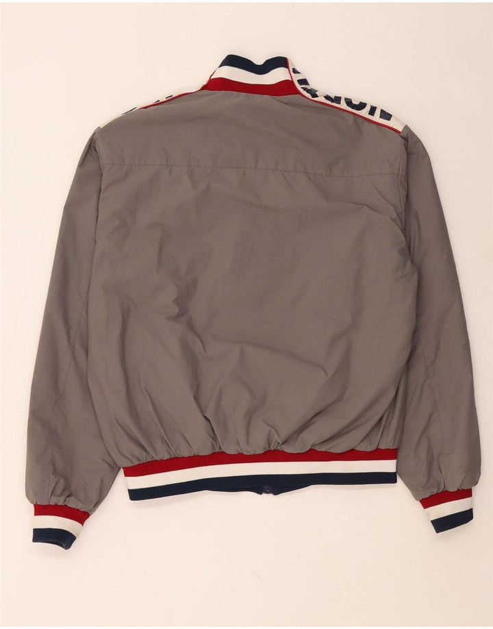 NORTH SAILS Chaqueta bomber estampada para hombre UK 42 XL Gris Colorblock Poliamida