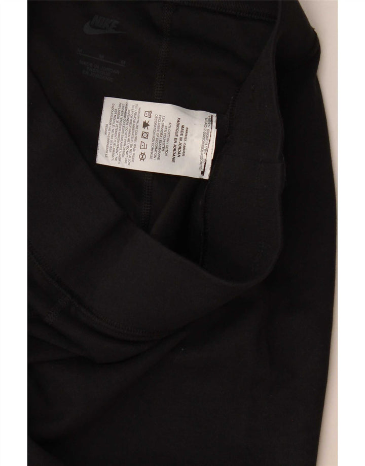 Nike - Leggings gráficos para mujer (talla 40), algodón negro mediano