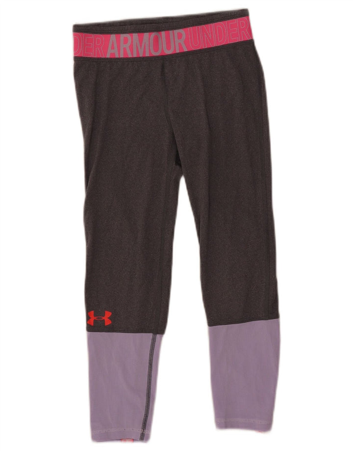Under Armour Leggings gráficos para niña 9-10 años Gris medio Colorblock