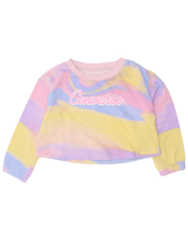 Converse Sudadera corta para bebés niñas 18-24 meses Multicolor
