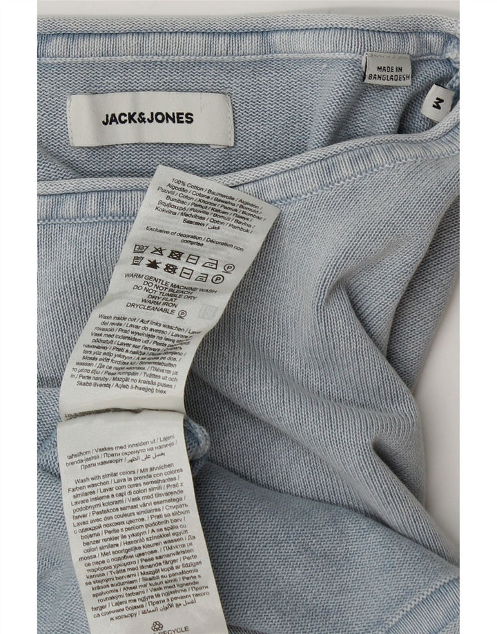 Jersey Jack & Jones Hombre con Cuello Barco de Algodón Azul Medio