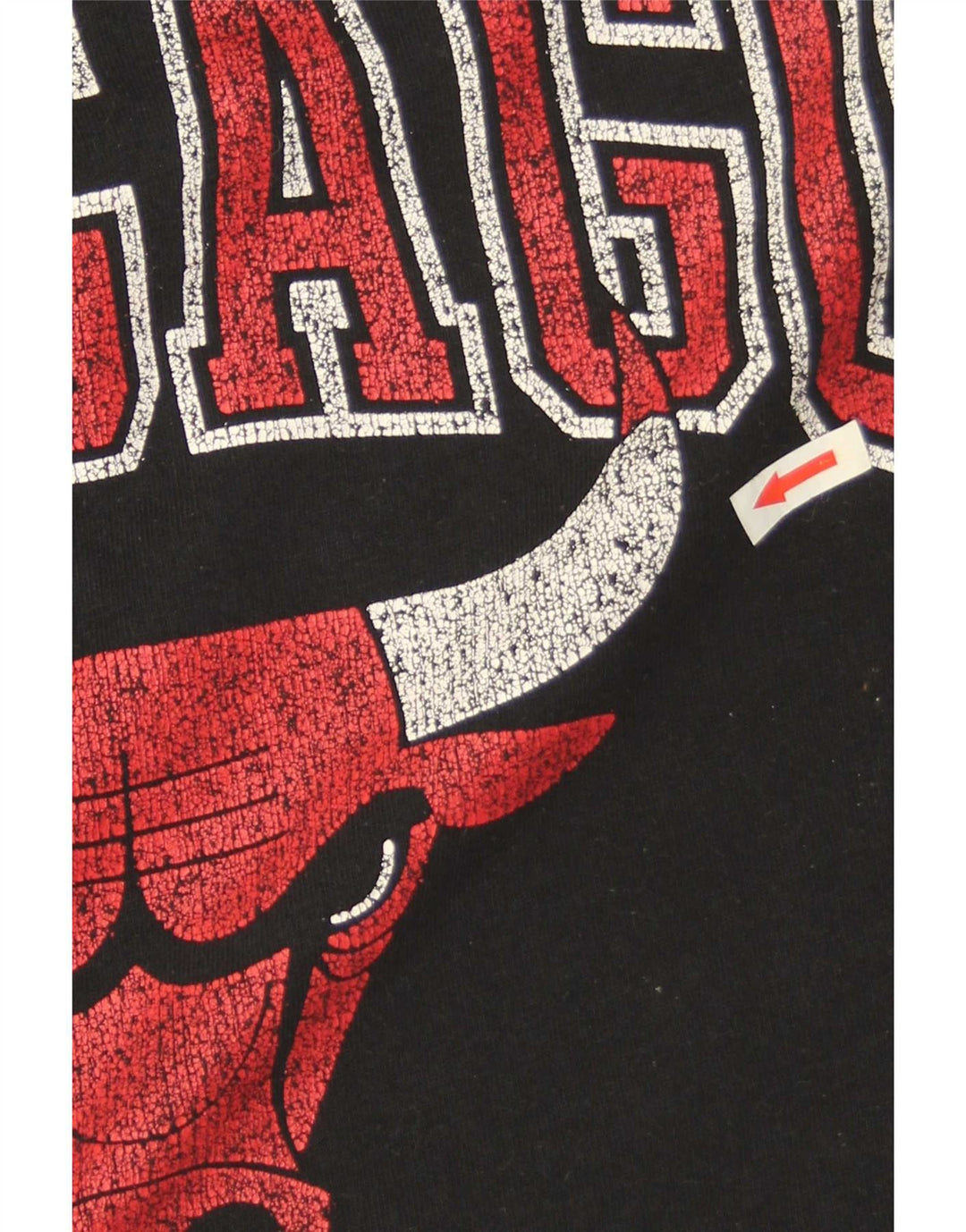 NBA Chicago Bulls Graphic - Sudadera extragrande para hombre, talla pequeña, color negro