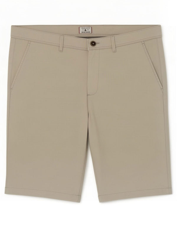 Jack & Jones Pantalones cortos chinos regulares para hombre 2XL W42 Algodón beige