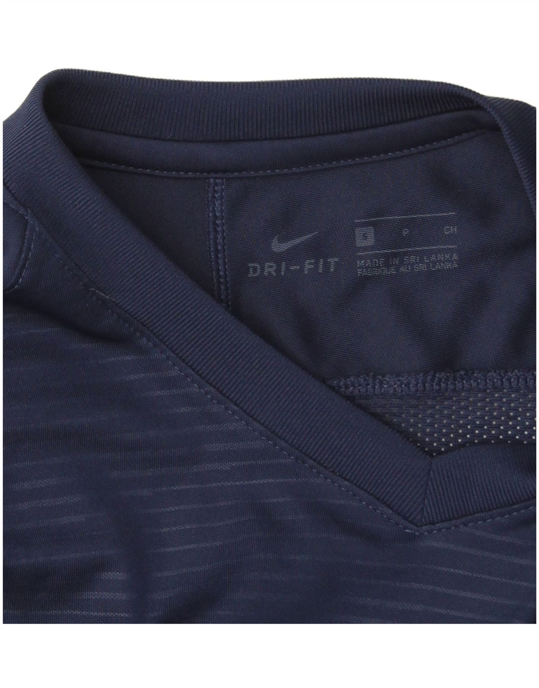 Nike - Camiseta Dri Fit para hombre, manga larga, tamaño pequeño, color azul marino, poliéster