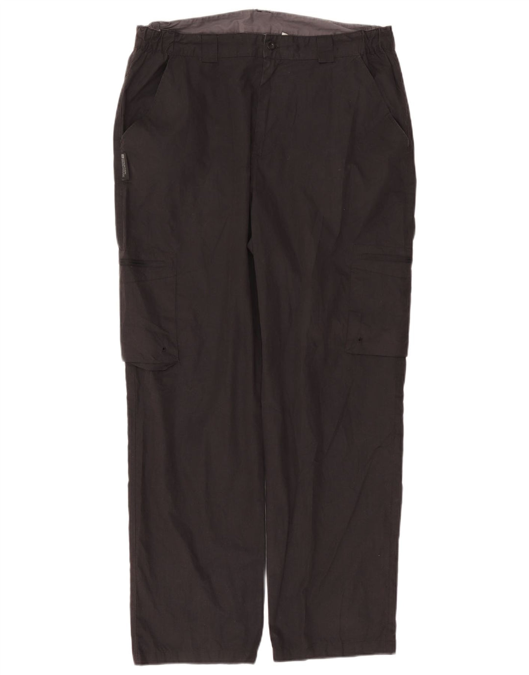 Pantalones cargo rectos para mujer de Mountain Warehouse W36 L30 Poliéster negro