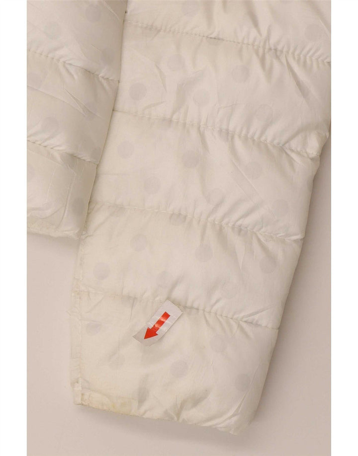 Guess Chaqueta acolchada para mujer UK 6 XS Poliéster con lunares blancos