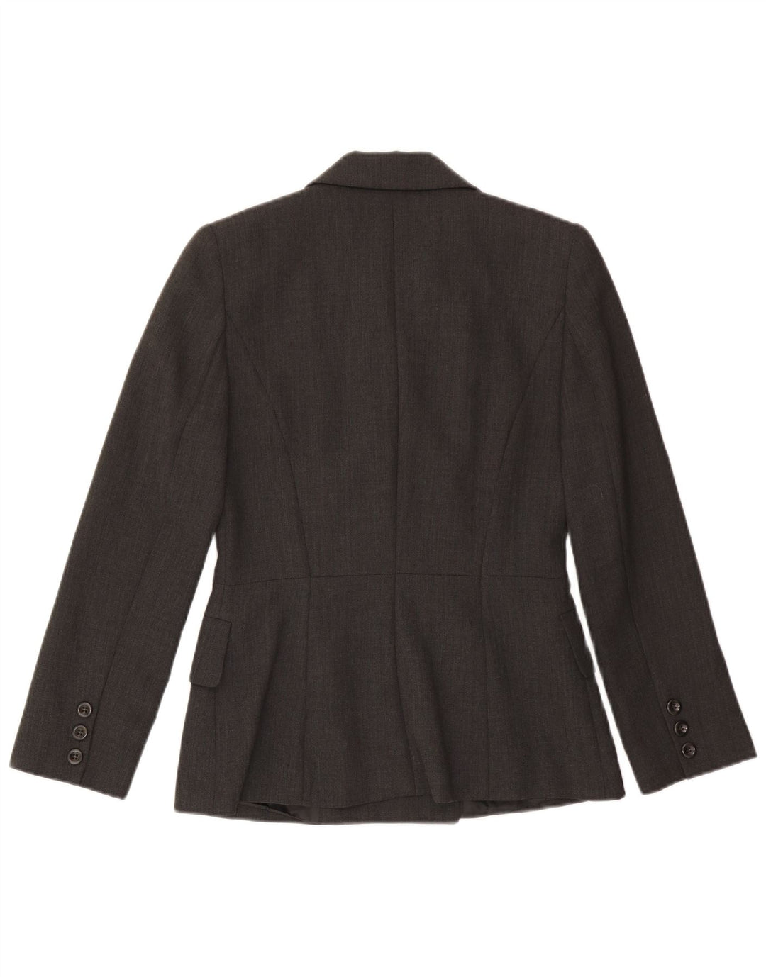 SPORTSTAFF Chaqueta tipo blazer con doble botonadura para mujer IT 44 Lana gris medio