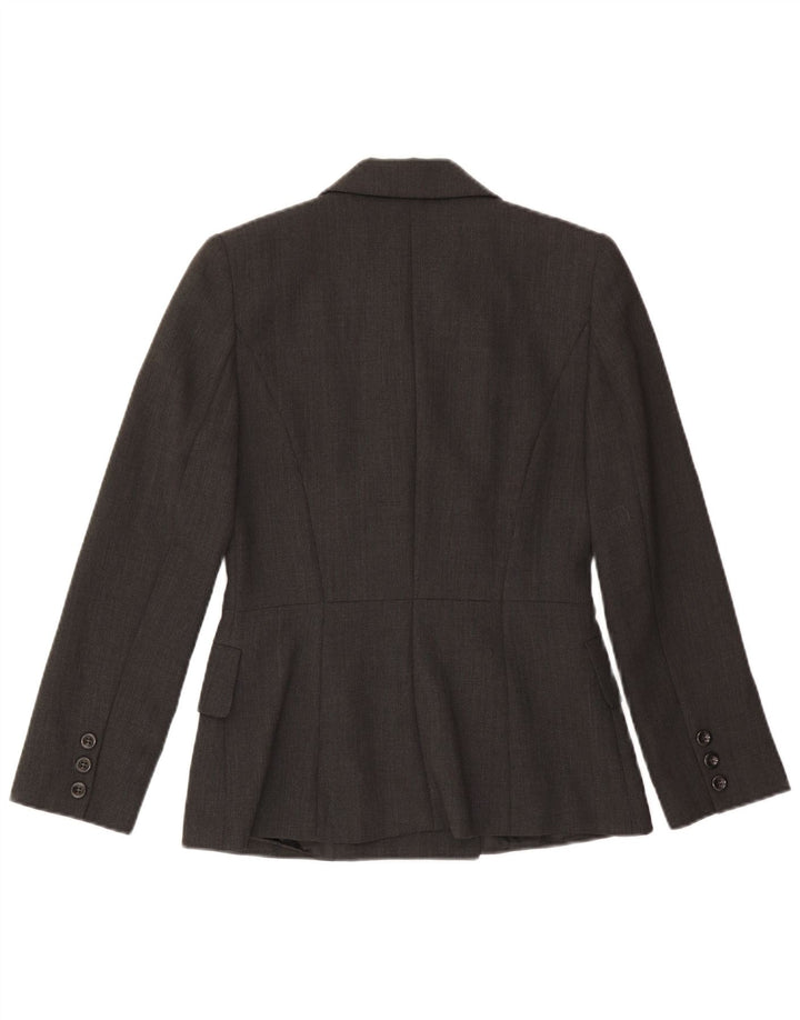 SPORTSTAFF Chaqueta tipo blazer con doble botonadura para mujer IT 44 Lana gris medio