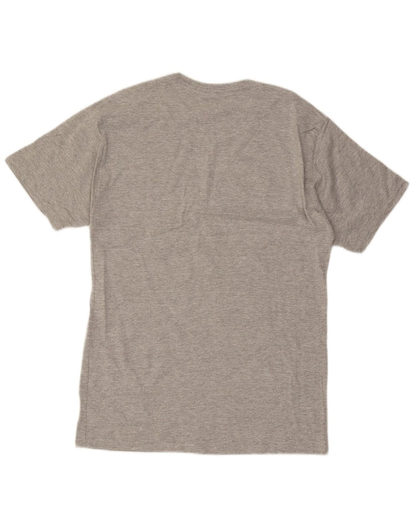 Champion Camiseta para hombre Top de algodón moteado gris medio