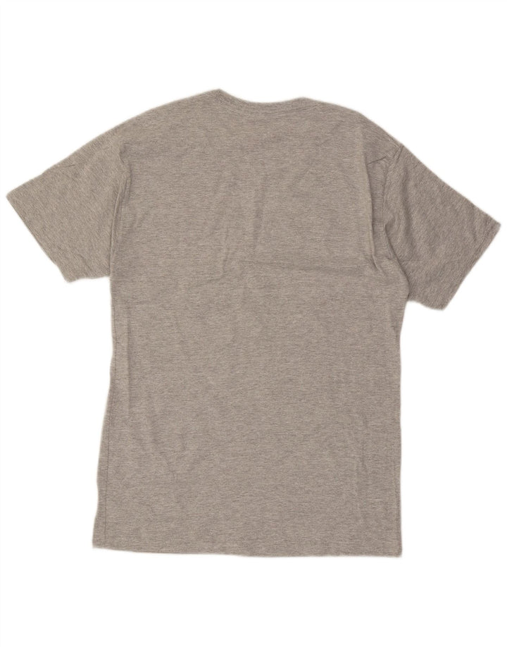 Champion Camiseta para hombre Top de algodón moteado gris medio