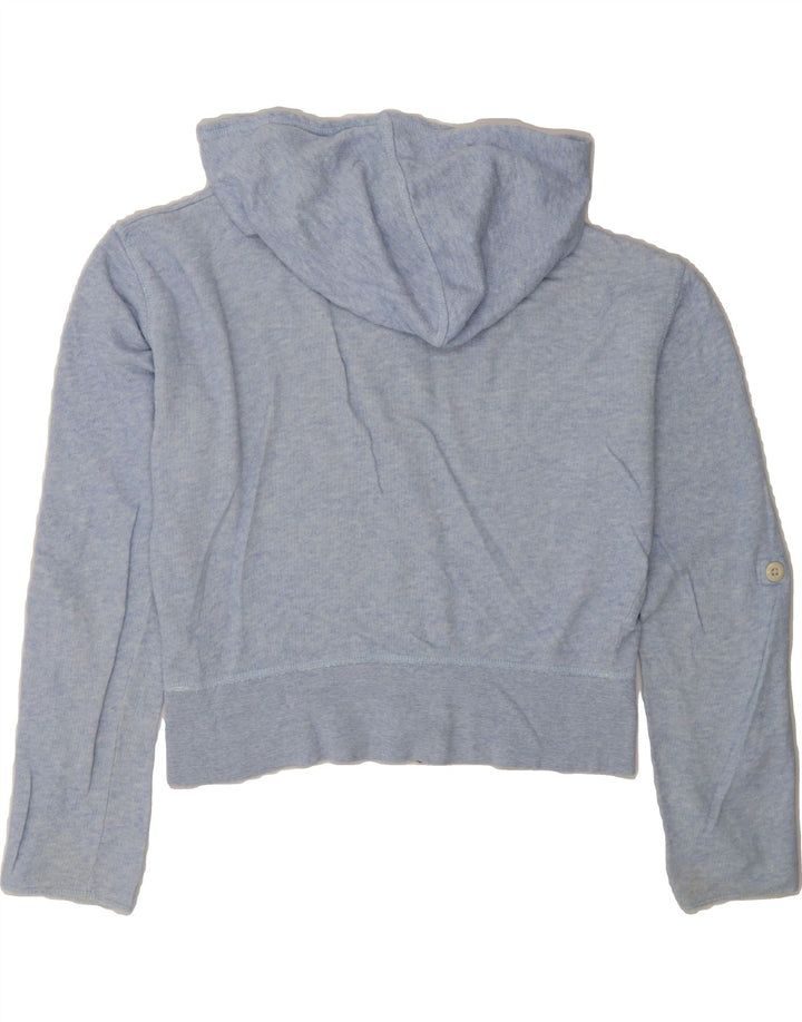 CONVERSE Womens Hoodie Jumper UK 14 Medium Blue Cotton Vintage Converse and Second-Hand Converse from Messina Hembry 
