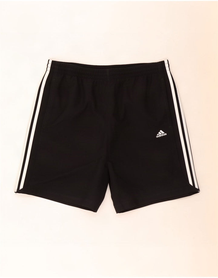 Adidas Mens Climalite Sport Shorts Grande Negro Poliéster