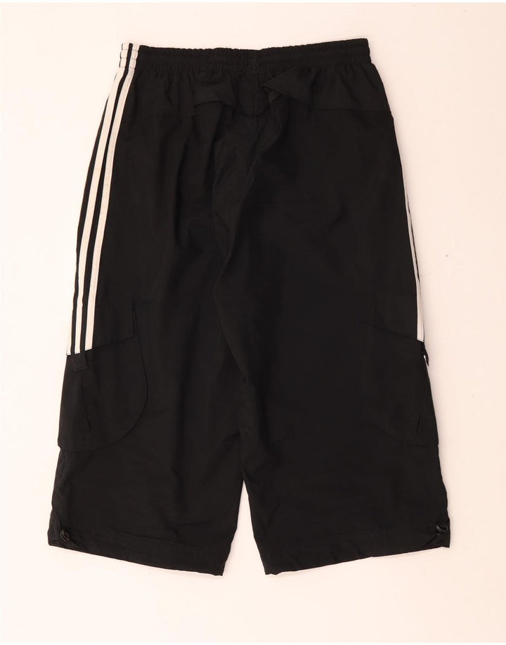 Adidas Mens Bermuda Sport Shorts Pequeño Negro Poliéster