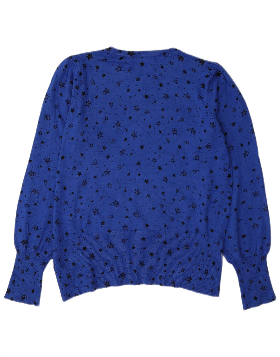Marks & Spencer Jersey con Cuello Barco para Mujer UK 40 Azul Medio