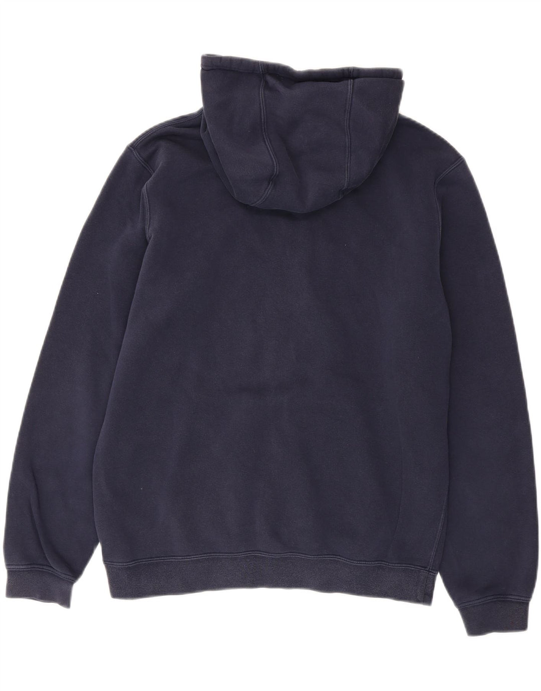 Nike Hombre Sudadera con capucha gráfica Jersey de algodón azul marino mediano