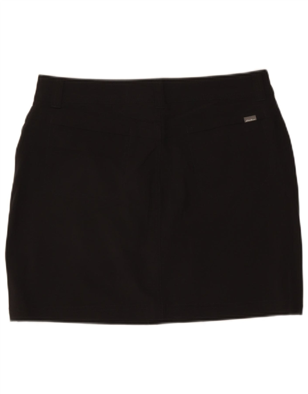 EDDIE BAUER Minifalda para mujer US 8 Mediana W30 Poliéster negro