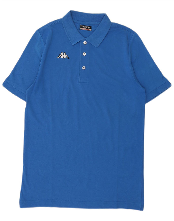 KAPPA Polo Hombre Algodón Azul Medio