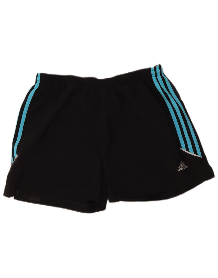 Adidas Clima 365 - Pantalones cortos deportivos para mujer, talla 12, poliéster negro mediano